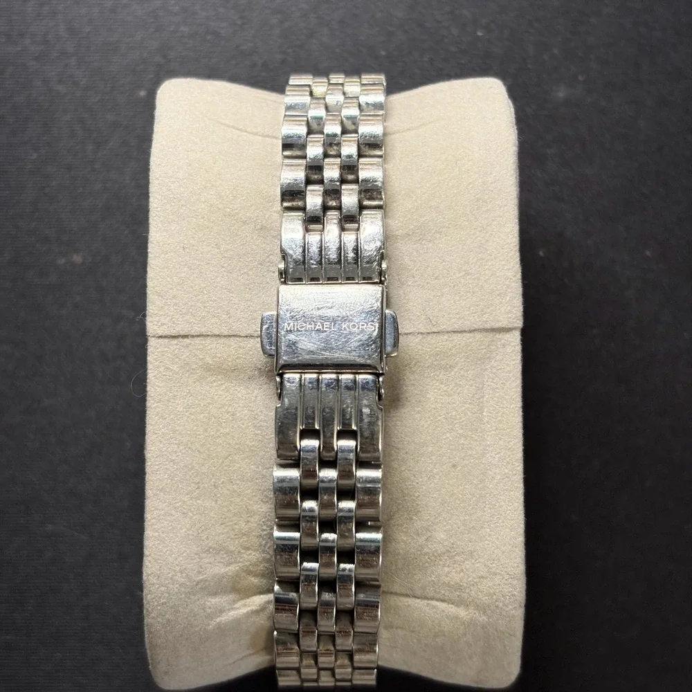 Michael Kors Lexington Mini Stainless Steel Womens Watch MK3228 Roman Numeral